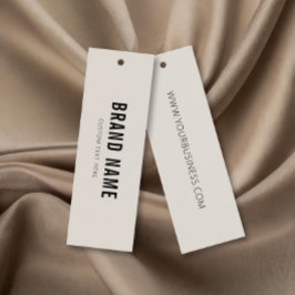 Zakelijk productetiket Hang Label Mini Visitekaartjes