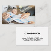 Zakelijk professional | Financiering Visitekaartje (Voorkant / Achterkant)