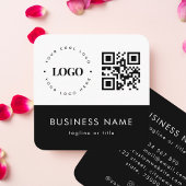 Zakelijk Professioneel Custom Logo QR Code Company Vierkante Visitekaartje