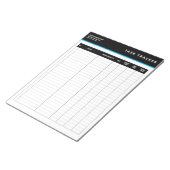 Zakelijk projectbeheer Taak Tracker Notitieblok (Schuin)