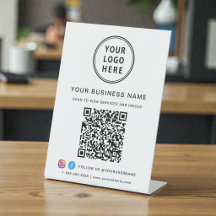 Zakelijk QR-code Logo Sociale Media