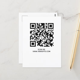 ZAKELIJK QR-CODETEKEN - GRATIS GENERATOR GEBRUIKEN BRIEFKAART