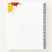 Zakelijk Restaurant Bedrijf Hamburger Hotdog Notitieboek (Achterkant)