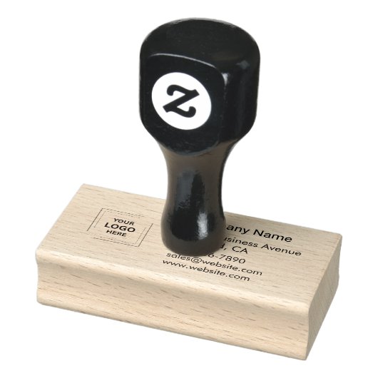 Zakelijk Retouradres | Logo Professioneel Modern Rubberstempel (Stempel)