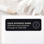 Zakelijk retouradres Logo Zwarte Labels (Insitu)