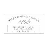 Zakelijk retouradres rubberstempel  zelfinktende stempel (Design)