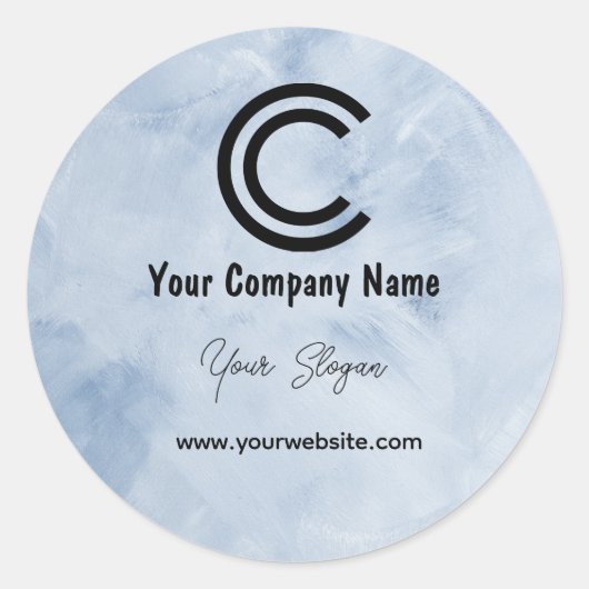 Zakelijk Ronde Sticker (Voorkant)