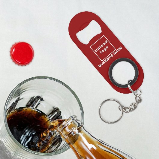 Zakelijk Rood Sleutelhanger en Flesopener Mini Flessenopener