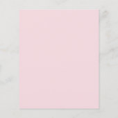 Zakelijk Roze Logo QR Code Sjabloon Flyer (Achterkant)