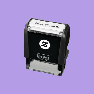 Zakelijk script Cursieve handtekening Naam Sjabloo Zelfinktende Stempel