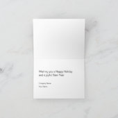 Zakelijk Seizoen Groeten Vakantie Kaarten (Binnen)