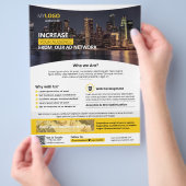 Zakelijk (Sjabloon) Flyer (Hand)