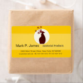 Zakelijk spuitflesontwerp etiket (Insitu)