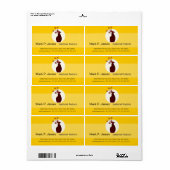 Zakelijk spuitflesontwerp etiket (Full Sheet)