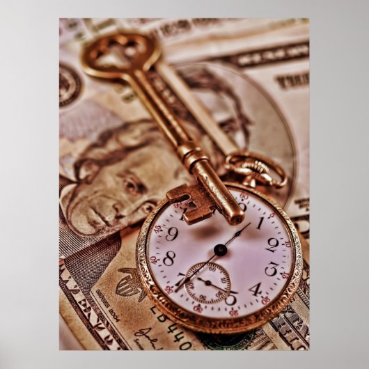 Zakelijk succes poster (Voorkant)