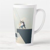 Zakelijk teamwork latte mok (Rechts)