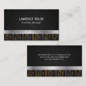 Zakelijk | Uitvoerend | Modern Stijlvol Visitekaartje (Voorkant / Achterkant)