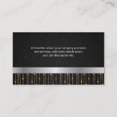 Zakelijk | Uitvoerend | Modern Stijlvol Visitekaartje (Achterkant)