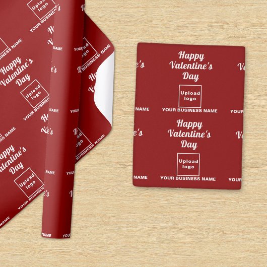 Zakelijk Valentijn Rood inpakpapier