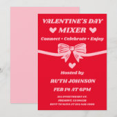Zakelijk Valentijnsfeest Mixer Kaart (Voorkant / Achterkant)