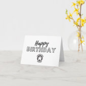 Zakelijk vastgoed Gefeliciteerd verjaardag Kaart (Gele Bloem)