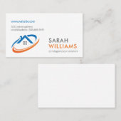 Zakelijk | Vastgoedmakelaar | Makelaar Visitekaartje (Voorkant / Achterkant)