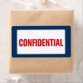 Zakelijk VERTROUWELIJK Label (Large) (Insitu)