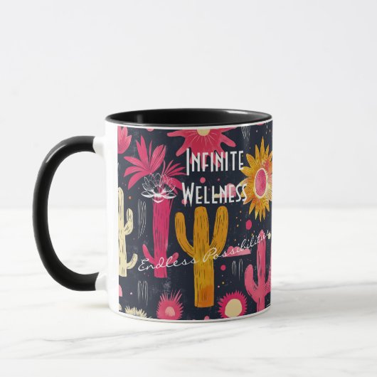 Zakelijk voor Spa en Wellness - Cactus & Zonnebloe Mok (Links)