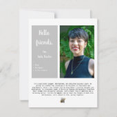 Zakelijk Welkom E-maillijst Promotioneel Aankondiging (Voorkant)