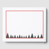 Zakelijk Zakelijk Leuk Kerstfeest Custom Gastenboek (Achterkant)