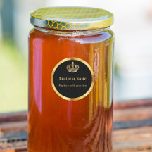 Zakelijk zwart goud koninklijke kroon