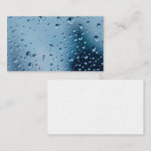 Zakelijke, 3,5-inch x 2,0-inch 100-roze blauwe wat visitekaartje (Voorkant / Achterkant)