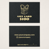 Zakelijke aangepaste cadeau-Kaart Visitekaartje (Voorkant /achterkant)