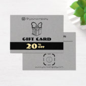 Zakelijke aangepaste cadeau-Kaart Visitekaartje (Bureau)