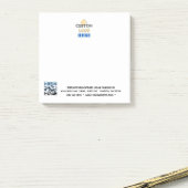 Zakelijke aangepaste Logo QR-code Website telefoon Post-it® Notes