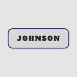 Zakelijke aangepaste  naampatch naamplaatje