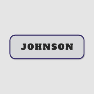Zakelijke aangepaste naampatch naamplaatje