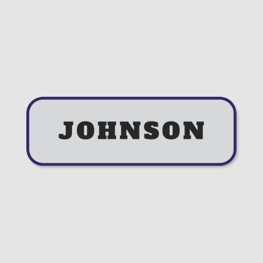 Zakelijke aangepaste naampatch naamplaatje (Voorkant)