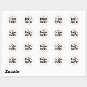 Zakelijke aangepaste ronde Logo Sticker (Vel)