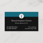 Zakelijke aanstellingskaarten voor tandheelkundige visitekaartje (Voorkant)