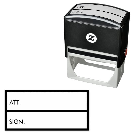 Zakelijke accountantsverklaring en aangepaste teks zelfinktende stempel (In situ)