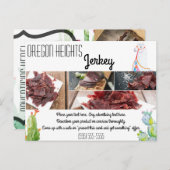 Zakelijke Adverteren Kaart Boho Llama Bohemian Cac (Voorkant / Achterkant)