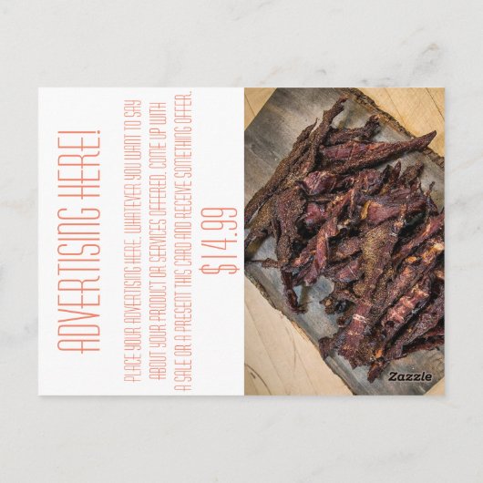 Zakelijke Adverteren Kaart Cotton Branch op Dark W (Achterkant)