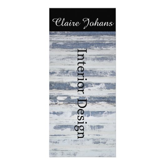 Zakelijke Adverteren Kaart - gegolfd (Voorkant)