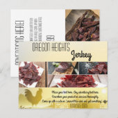 Zakelijke Adverteren Kaart Sunny Morning Boerderij (Voorkant / Achterkant)