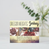 Zakelijke Adverteren Kaart Sunrise Pathway Walkway (Staand voorkant)