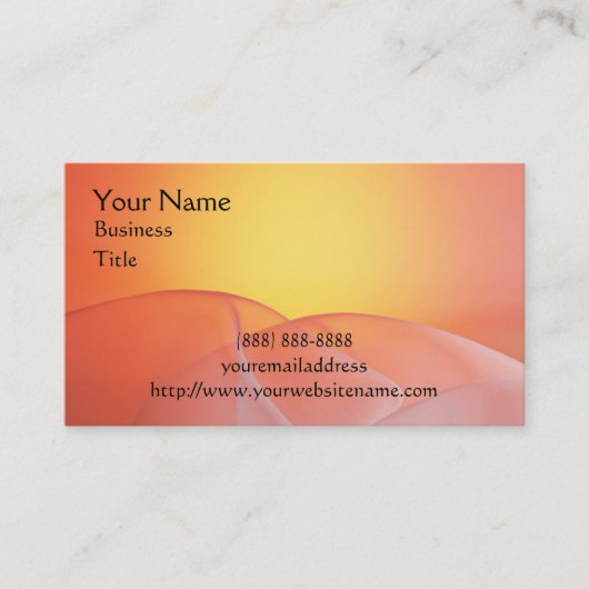 Zakelijke Afspraakkaarten Vrouwelijk Afsprakenkaartje (Voorkant)