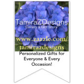 Zakelijke ambachtelijke website Witte Bunting Bann Vlaggetjes (Eerste vlag)