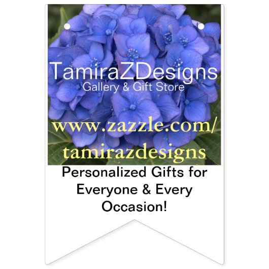 Zakelijke ambachtelijke website Witte Bunting Bann Vlaggetjes (Eerste vlag)