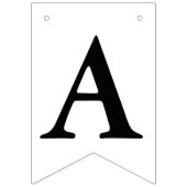 Zakelijke ambachtelijke website Witte Bunting Bann Vlaggetjes (Derde vlag)